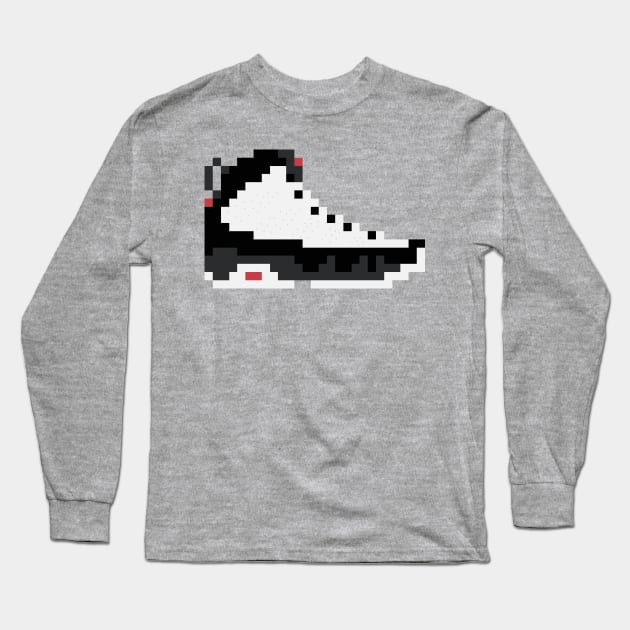8-bit Jordan 9s Long Sleeve T-Shirt by soujohn